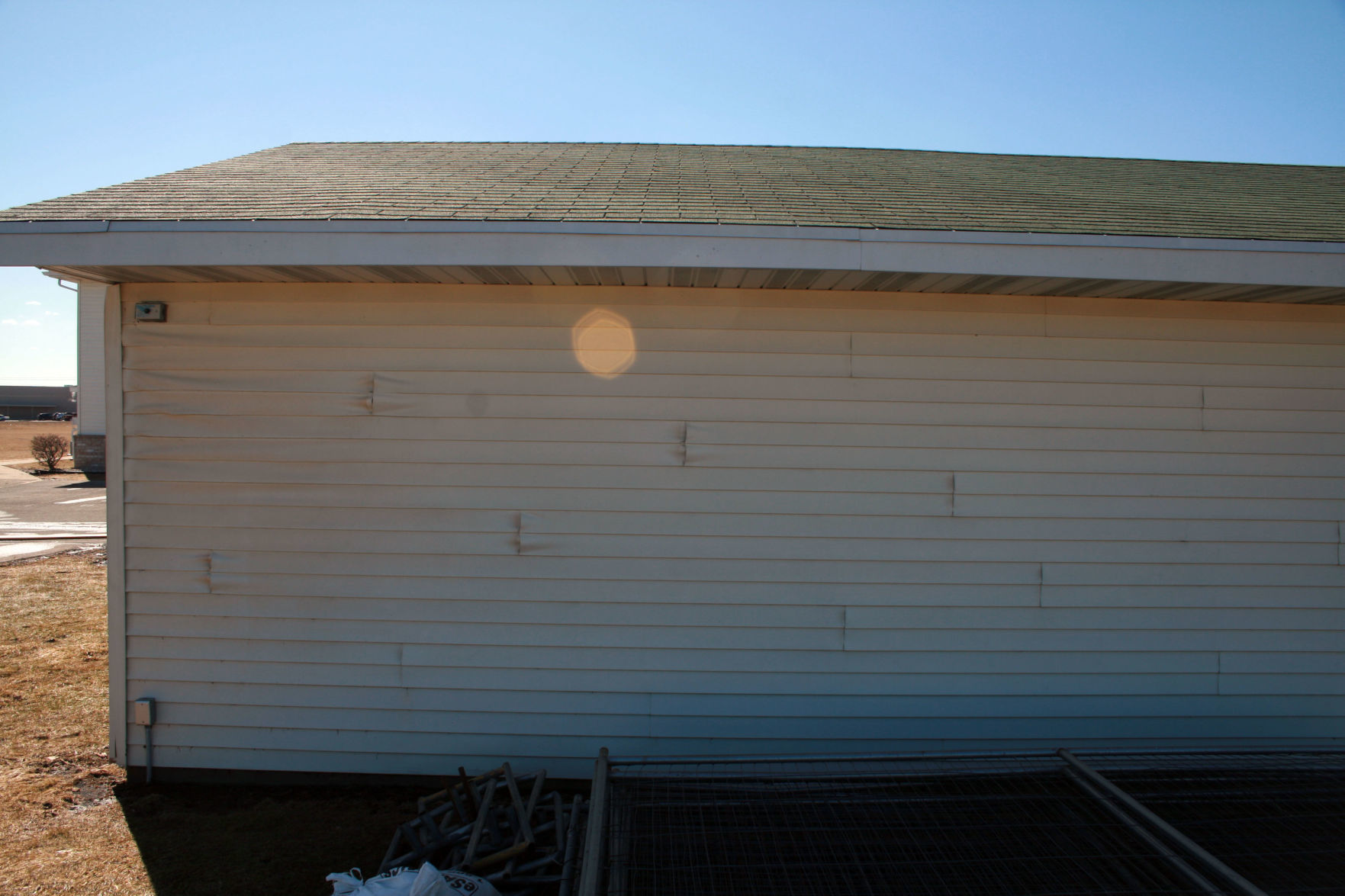 Investigation photos from 109 Knaup Drive explosion